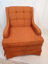 Orange MCM Chair