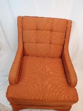 Orange MCM Chair - Photo 2