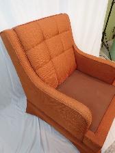 Orange MCM Chair - Photo 4