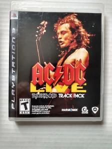 AC/DC LIVE ROCKBAND TRACK PACK PS3 AC DC ROCK BAND GAME MINT