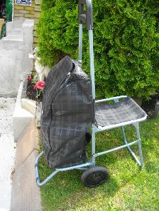 PERSONAL SHOPPING CART WITH SEAT