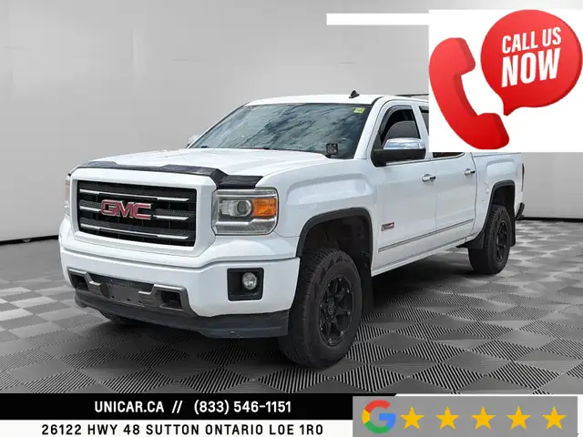 2014 GMC Sierra 1500 4X4 Rear Cab  SLE No Accidents Backup Cam B