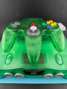 Nintendo 64 Jungle Green With Expansion Pak And Controller - Photo 2
