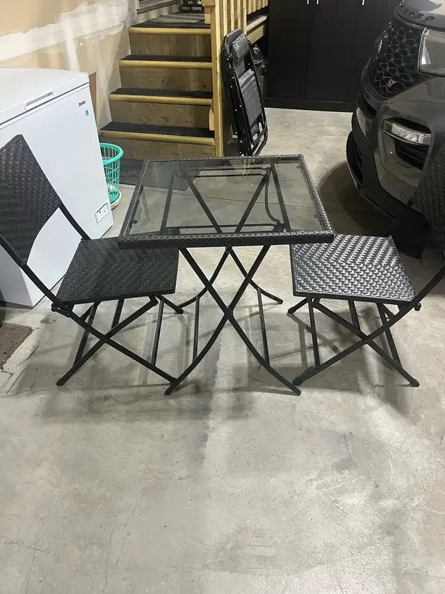 3 piece patio set