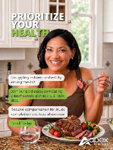 Volunteers Needed - Diet Comparator Study!