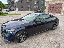 2023 Mercedes C300 4MATIC Coupe  low kms, extended Merc warranty