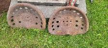 Old Farm Implement Seats