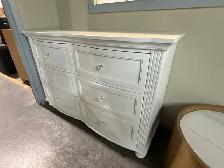 White 6 drawer dresser - Photo 3