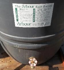 3 Water / Rain Barrels w/ Pump / Hose /Steel Structure - Photo 3