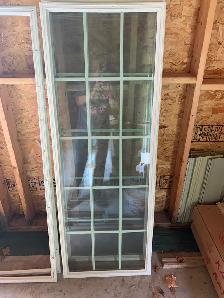 Glass door insert