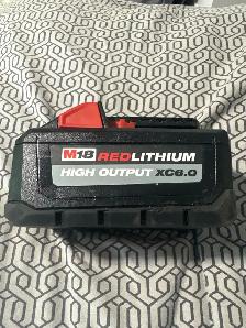M18 Red Lithium High Output XC6.0