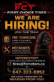 NOW HIRING