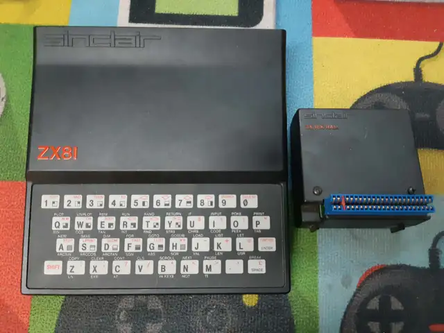 Sinclair ZX81 Vintage Computer AS IS