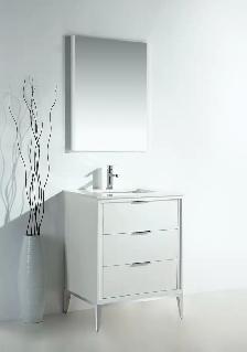24' Navy Blue & Gross White vanity with sink & countertop - Photo 6