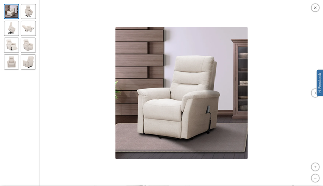 SEALY Power LIFT RECLINER Chair BRAND NEW - Proceeds for Charity