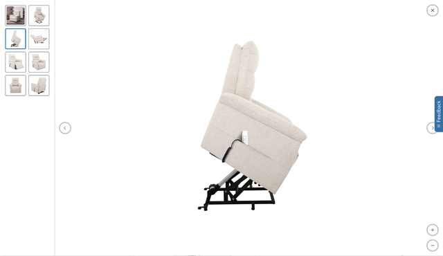 SEALY Power LIFT RECLINER Chair BRAND NEW - Proceeds to Charity