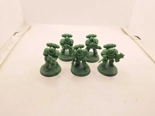 Warhammer 40k 5 Primaris space marine Salamander interssecors