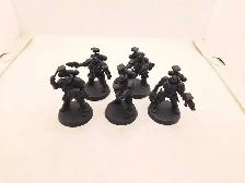 Warhammer 40k 5 Primaris Space Marine Incursors Primed Black