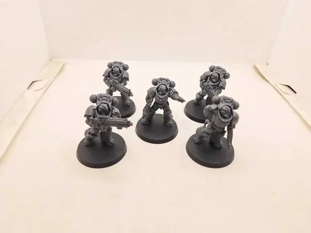 Warhammer 40k 5 Primaris space marine Heavy Intercessors