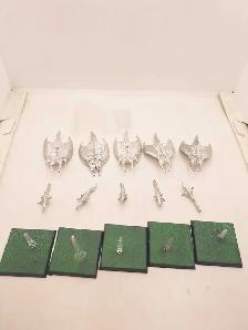 Warhammer Fantasy Metal OOP 5x Screamers of Tzeentch