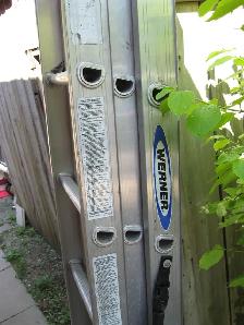 Werner Aluminum Extension Ladder