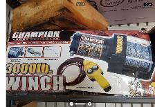 12 volt …..3000 lb Winch. New, never used,