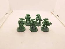 Warhammer 40k 5 Primaris space marine Salamander interssecors