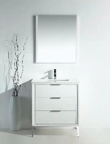 Last one!! 30'  Gross White vanity with sink & countertop - Photo 2