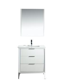 Last one!! 30'  Gross White vanity with sink & countertop - Photo 3
