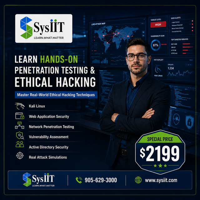 Learn Ethical Hacking & Penetration Testing – Hands-On Training