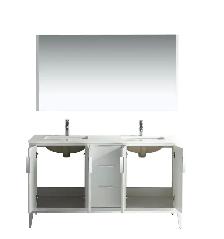 60' Navy Blue & Gross White vanity with sink & countertop - Photo 10