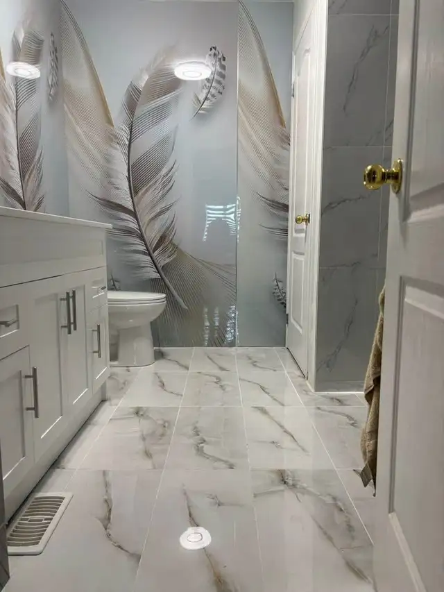 PVC MARBLE SHEETS 4x8 | WATERPROOF WALL PANELS | MISSISSAUGA