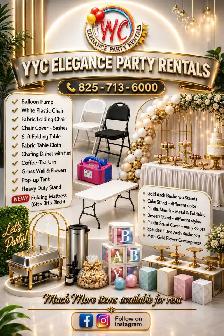 YYC Elegance Party Rentals