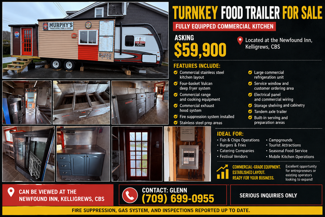 FOOD TRAILER FOR SALE