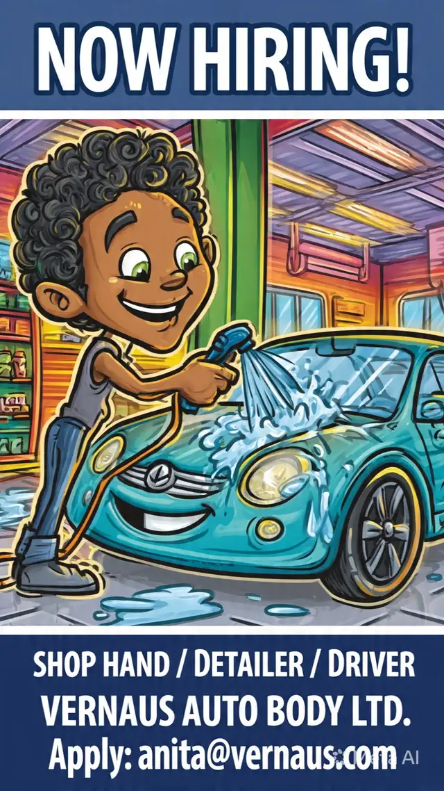 Now Hiring: Shop Hand / Detailer / Driver – Full Time