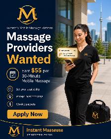 Mobile Massage Providers Wanted - Toronto GTA - $55/30 Min - Photo 2