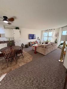 Bright, All-Inclusive 1 Bedroom   Large Den Condo