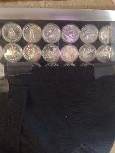 27 Canadian silver dollars 1971 1997 unc coins - Photo 7