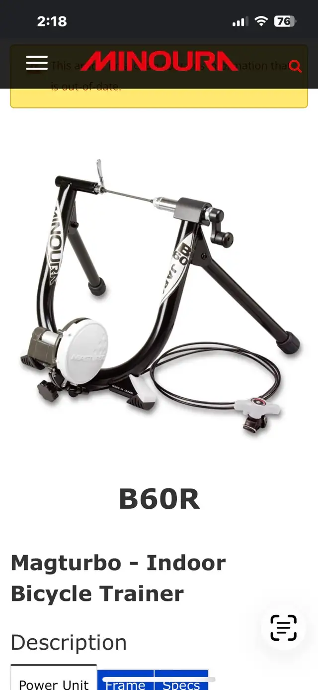 bicycle  stationary trainer