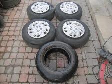 Original Dodge Shadow 5 Tires/Hubcaps/Rims P195/70/R14 1987-93