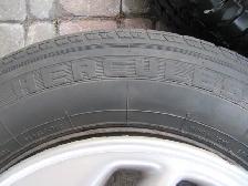 Original Dodge Shadow 5 Tires/Hubcaps/Rims P195/70/R14 1987-93 - Photo 4