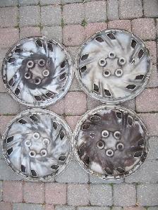 Original Dodge Shadow 5 Tires/Hubcaps/Rims P195/70/R14 1987-93 - Photo 7