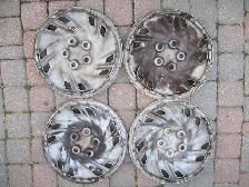 Original Dodge Shadow 5 Tires/Hubcaps/Rims P195/70/R14 1987-93 - Photo 8