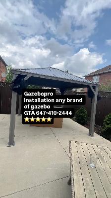 gazebo installation