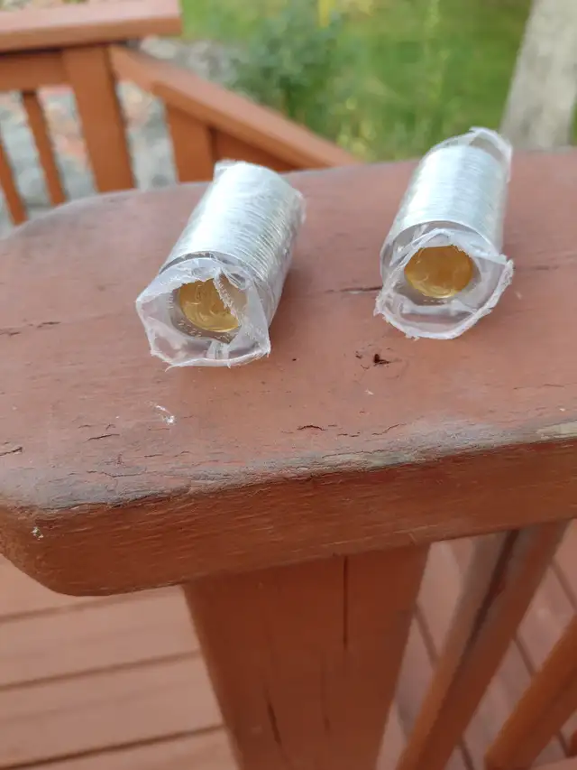 Your choice 2 rolls of 2022 Canadian toonies unc rolls