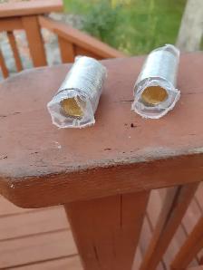 Your choice 2 rolls of 2022 Canadian toonies unc rolls
