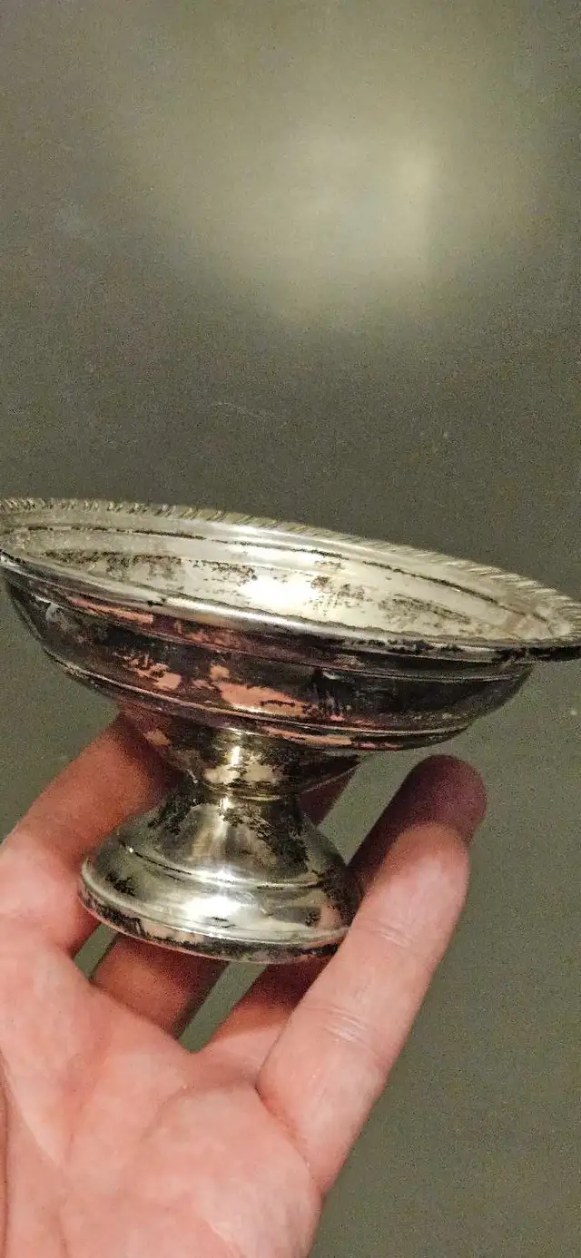 Compotier en argent sterling