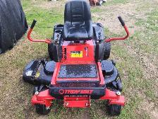 TROYBUILT ZERO TURN MOWER FOR SALE