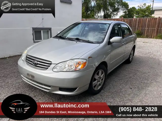 2004 Toyota Corolla 4dr Sdn CE Manual