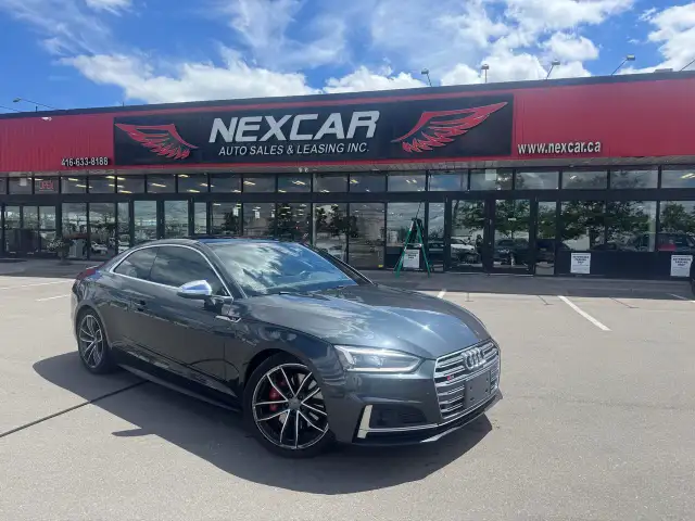 2018 Audi S5 TECHNIK AWD LEATHER PAN/ROOF NAV B/SPOT COOLED SEA